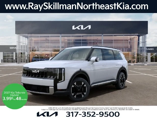 New 2027 Glacial White Pearl Kia EX image 1