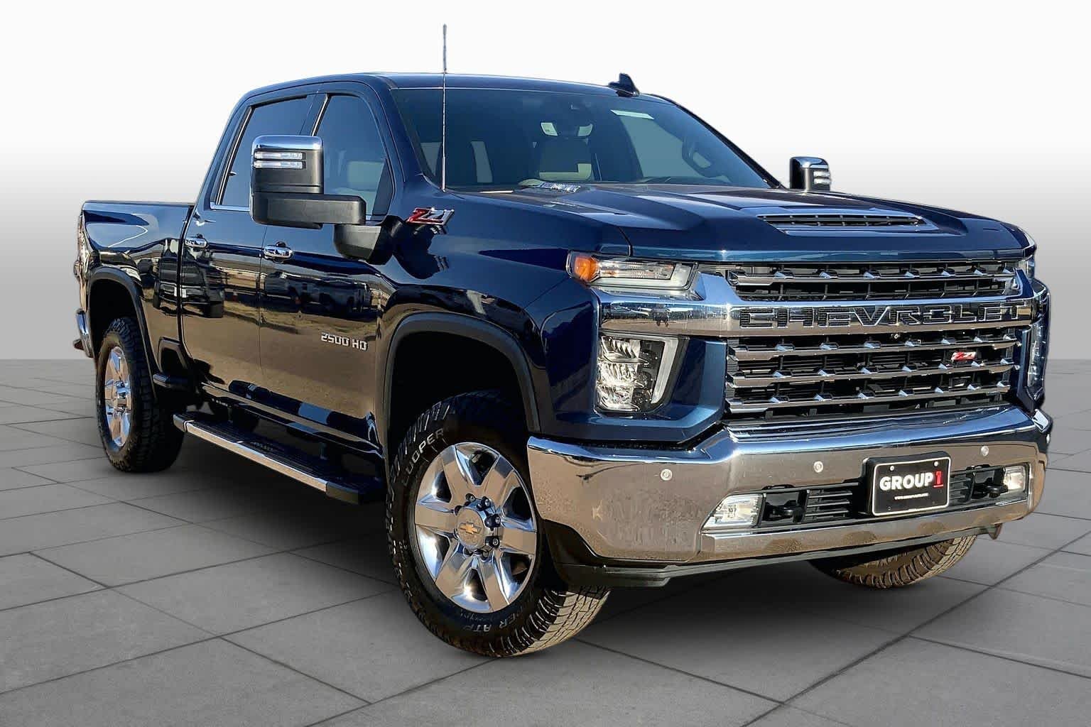 Used 2022 Northsky Blue Metallic Chevrolet LTZ image 3