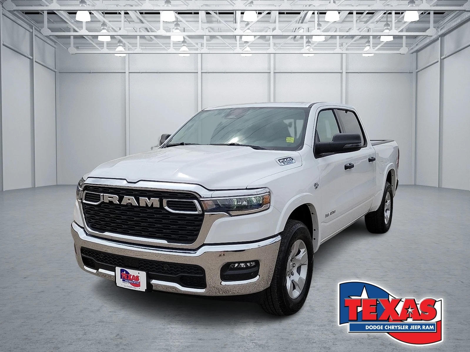 New 2026 PW7 Bright Whit Ram LONE STAR CREW CAB 4X4 5