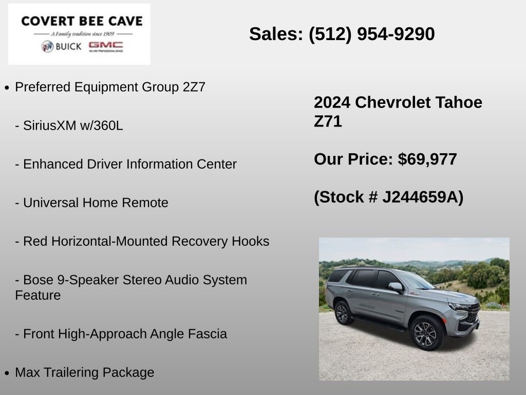 Used 2024 Sterling Gray Metallic Chevrolet Z71 image 18