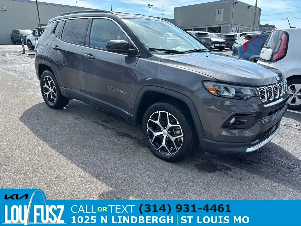 Used 2024 Baltic Gray Metallic Clearcoat Jeep Limited image 1