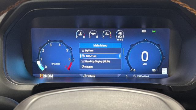 Used 2025 Antimatter Blue Metallic Ford Tremor image 15