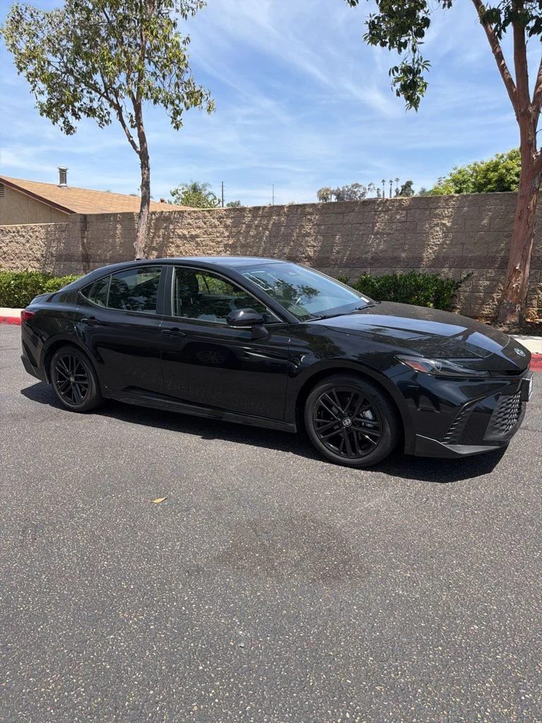 Used 2025 Black Toyota SE image 3