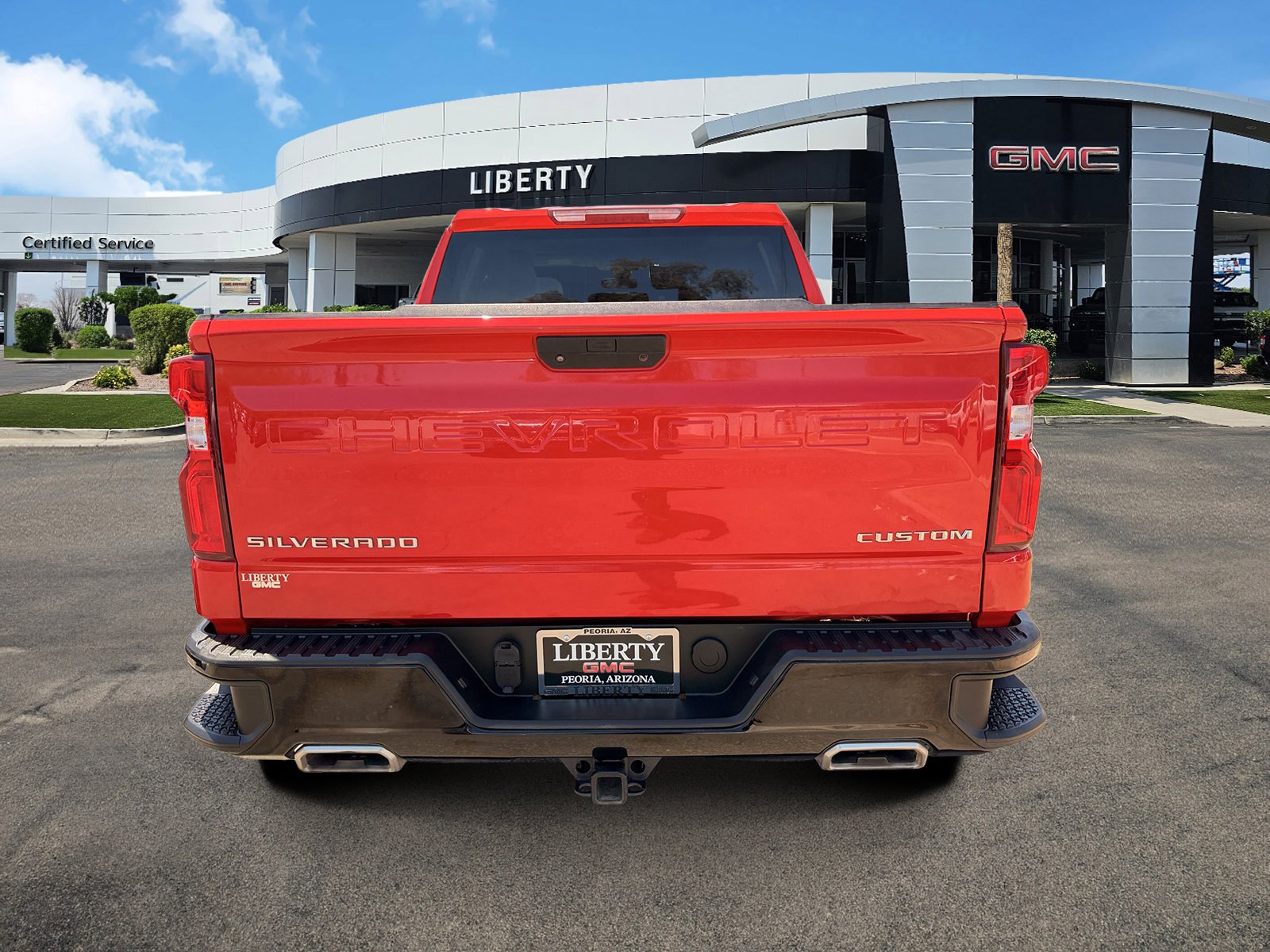 Used 2021 RED HOT Chevrolet Custom Trail Boss image 5