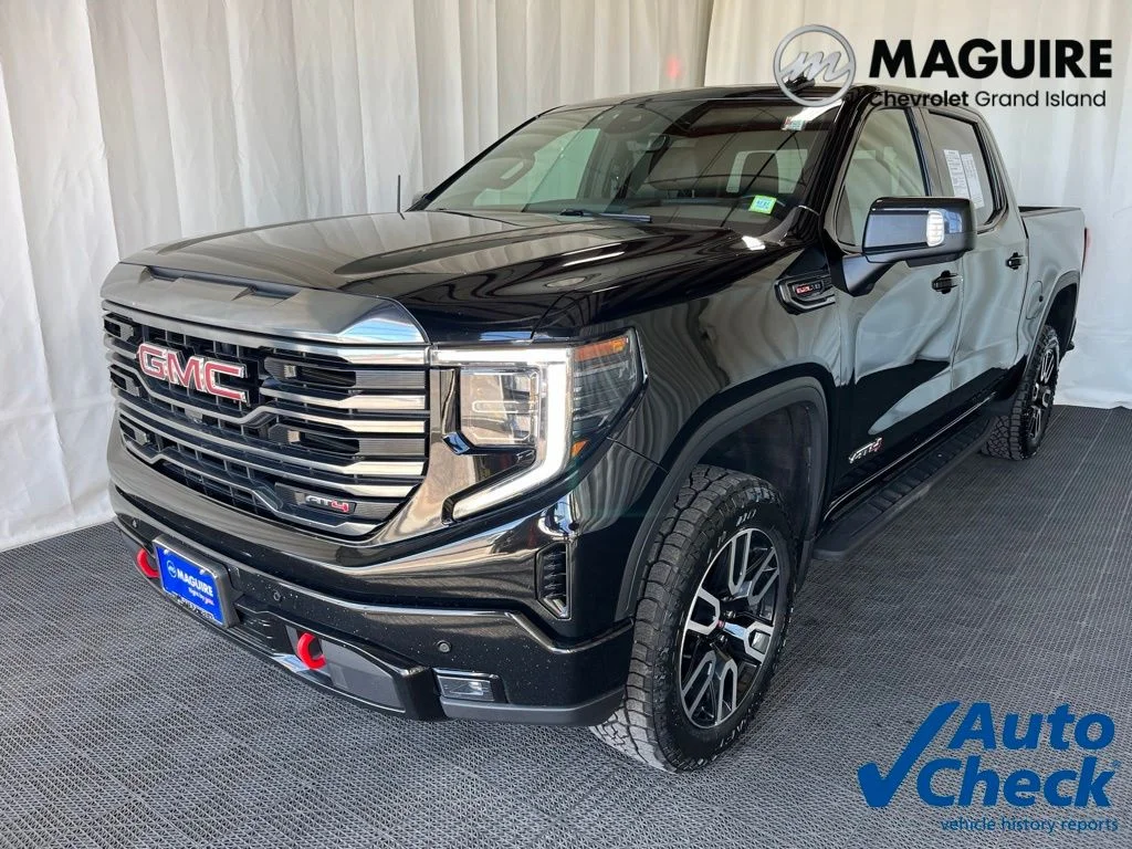 Used 2024 Black GMC AT4 image 1