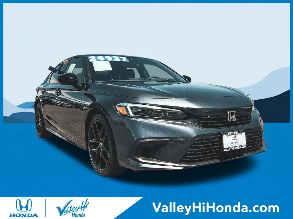 Certified Used 2022 Meteorite Gray Metallic Honda SPORT image 1