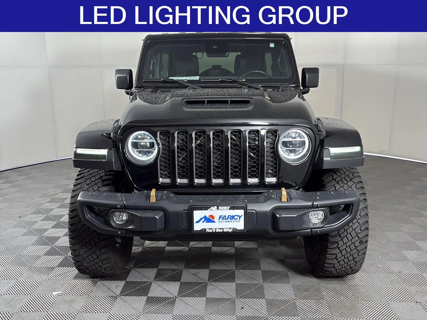Used 2021 Black Clearcoat Jeep Unlimited Rubicon 392 image 4