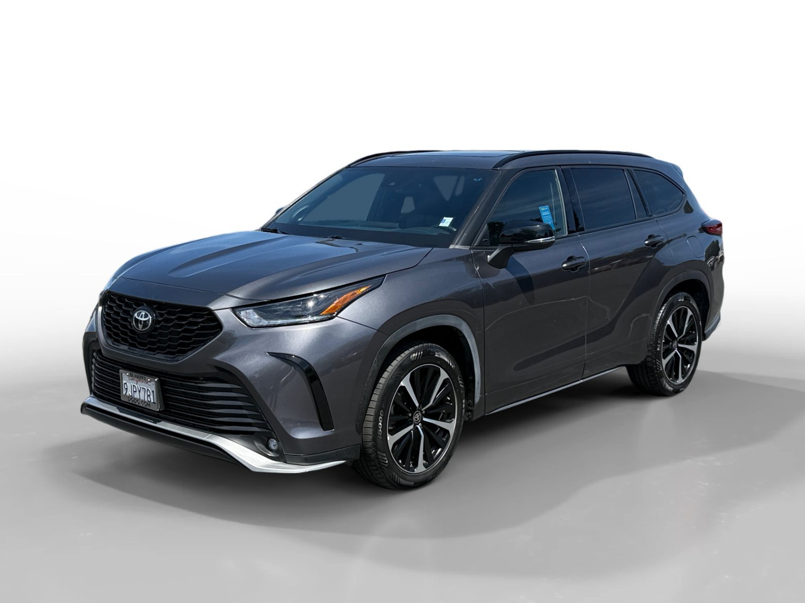 Used 2021 Magnetic Gray Metallic Toyota XSE image 1