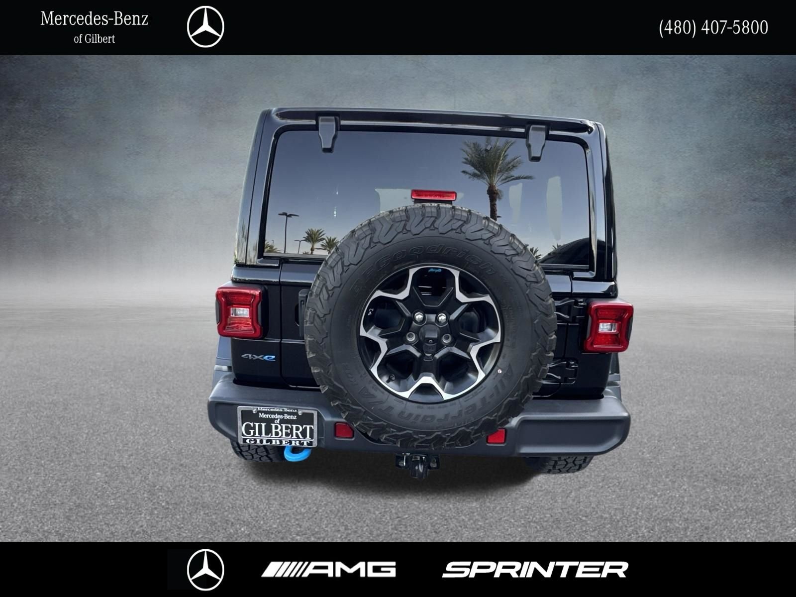 Used 2022 Black Jeep Unlimited Rubicon 4xe image 4