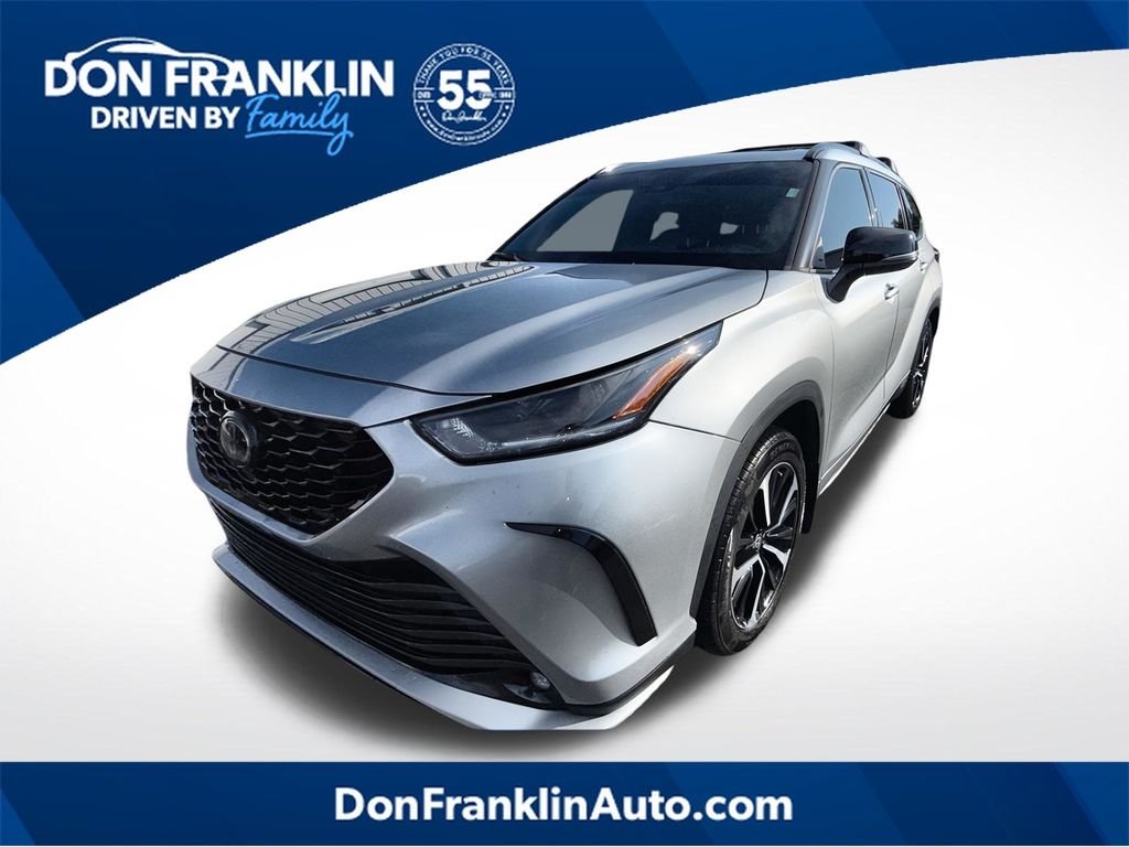 Used 2022 Silver Toyota XSE image 1