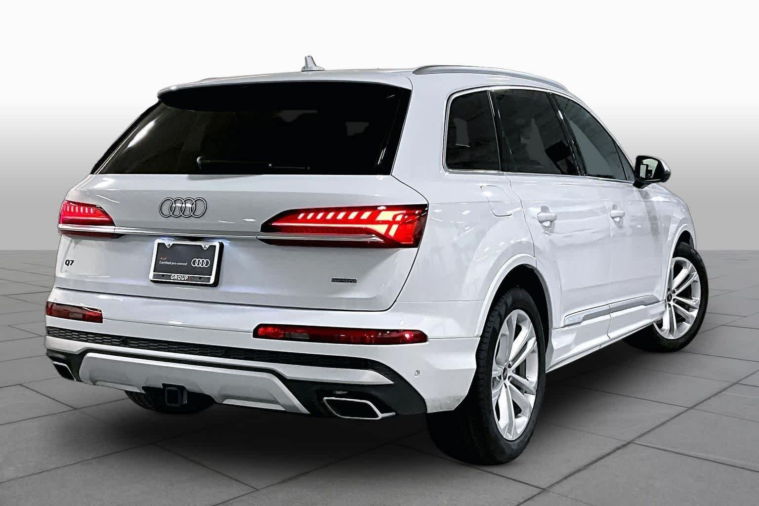 Used 2026 Glacier White Metallic Audi Premium Plus image 13