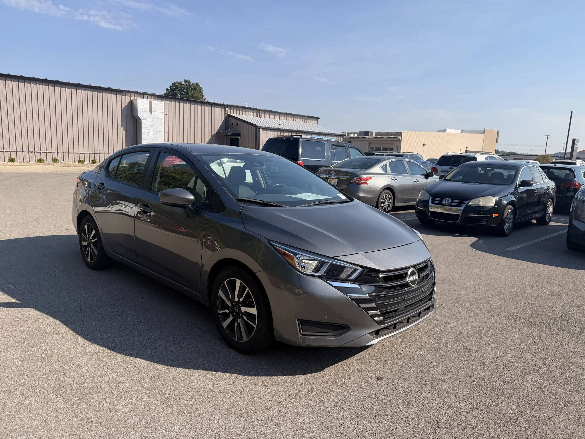 Certified Used 2024 Gun Metallic Nissan SV image 3