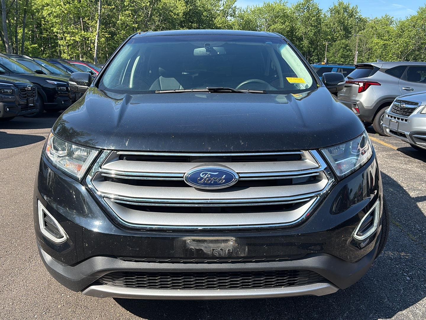 Used 2018 Shadow Black Ford Titanium image 14