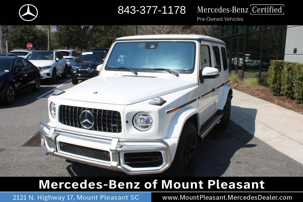 Certified Used 2022 White Mercedes-AMG G 63 AMG® image 13