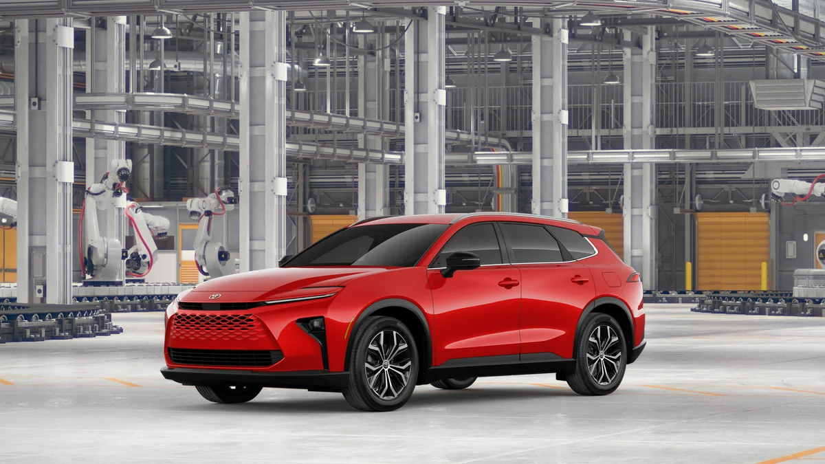 New 2026 Finish Line Red Toyota XLE image 2