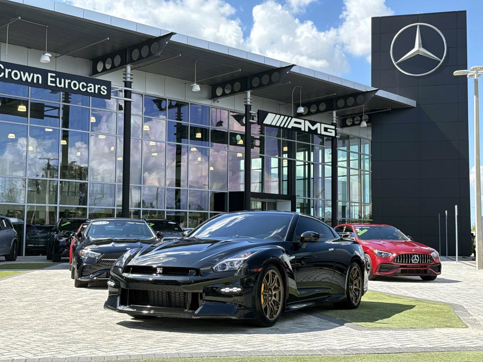 Jet Black Pearl 2024 Nissan GT-R Coupe All-Wheel Drive 