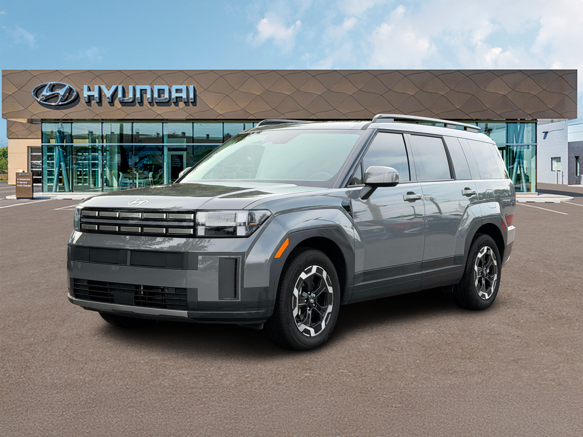 New 2027 Hampton Gray Hyundai SEL FWD image 1