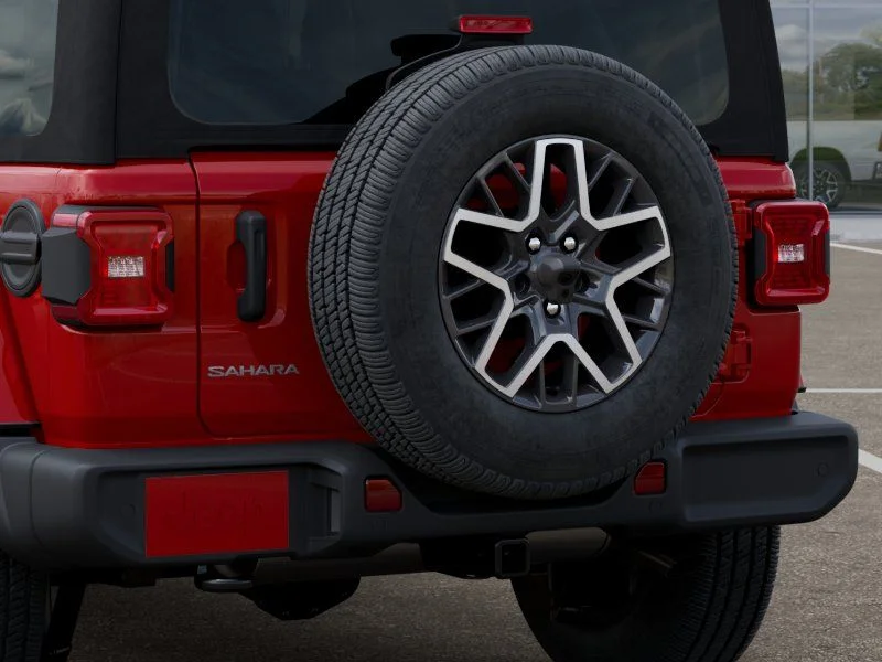 New 2026 Firecracker Red Clear-Coat Exterior Paint Jeep Sahara image 14