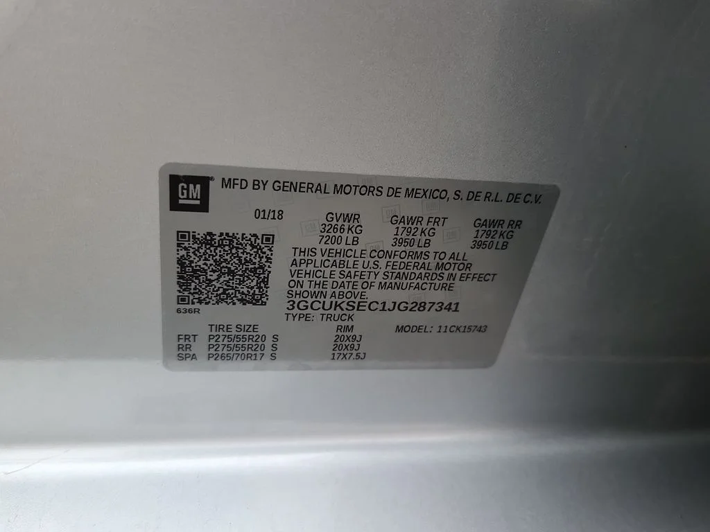Used 2018 Silver Chevrolet LTZ image 20
