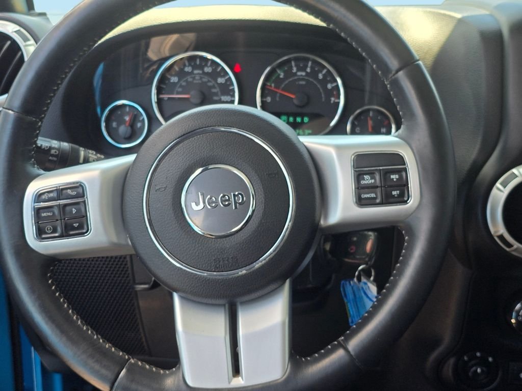 Used 2017 Blue Jeep Unlimited Sahara image 20