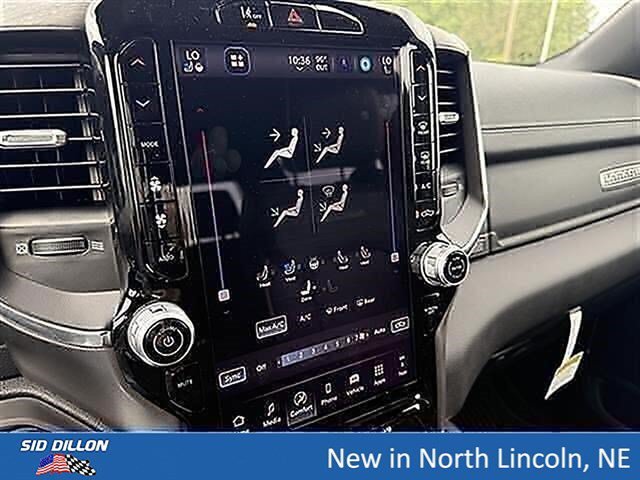 New 2026 Diamond Black Crystal Pearlcoat Ram Laramie image 11