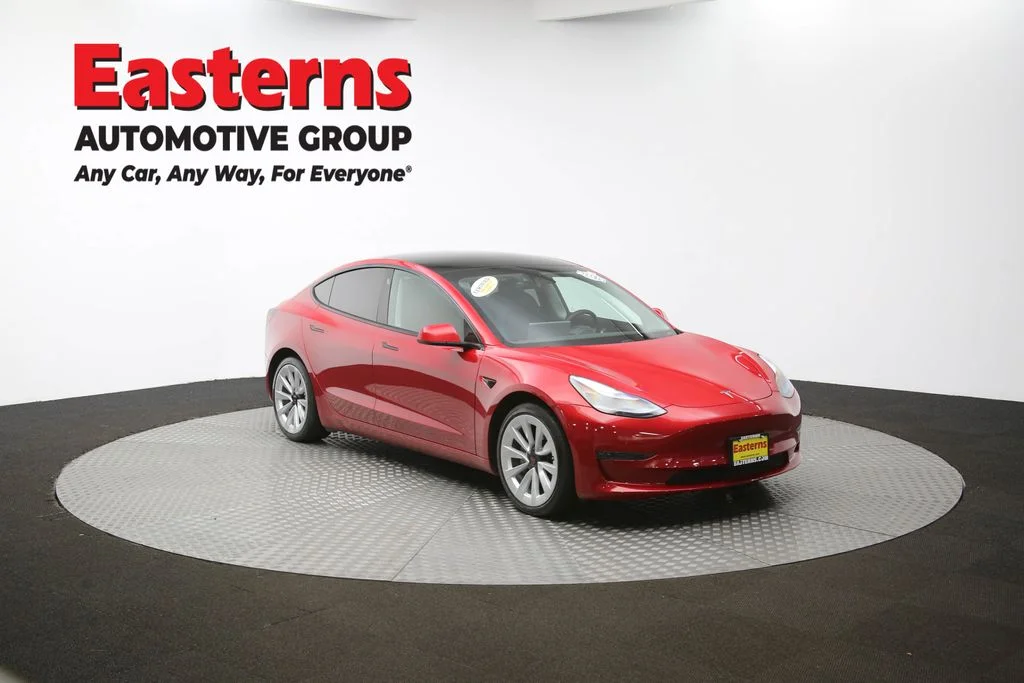 Used 2021 Red Tesla Long Range image 45
