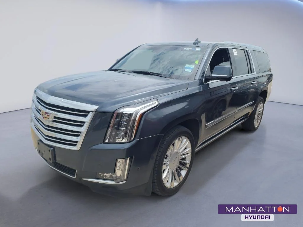 Used 2019 Shadow Metallic Cadillac Platinum image 1