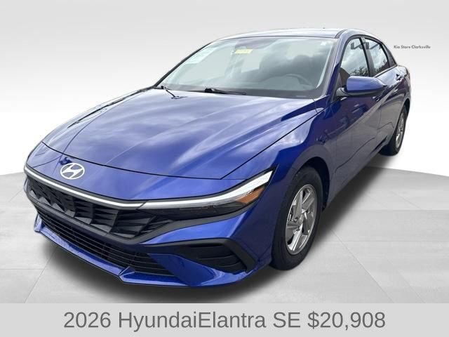 Used 2026 Intense Blue Hyundai SE image 4