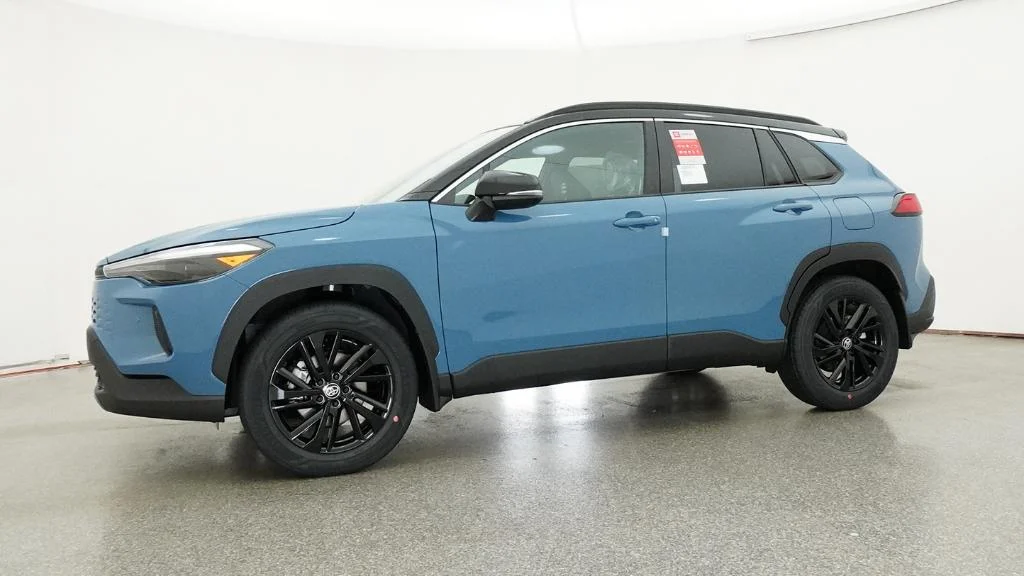 New 2026 Cavalry Blue with Jet Black roof Toyota Hybrid XSE image 42