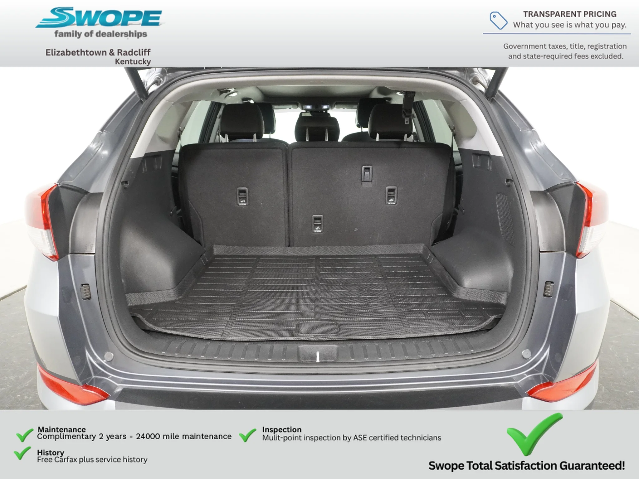Used 2016 Coliseum Grey Hyundai Limited image 9