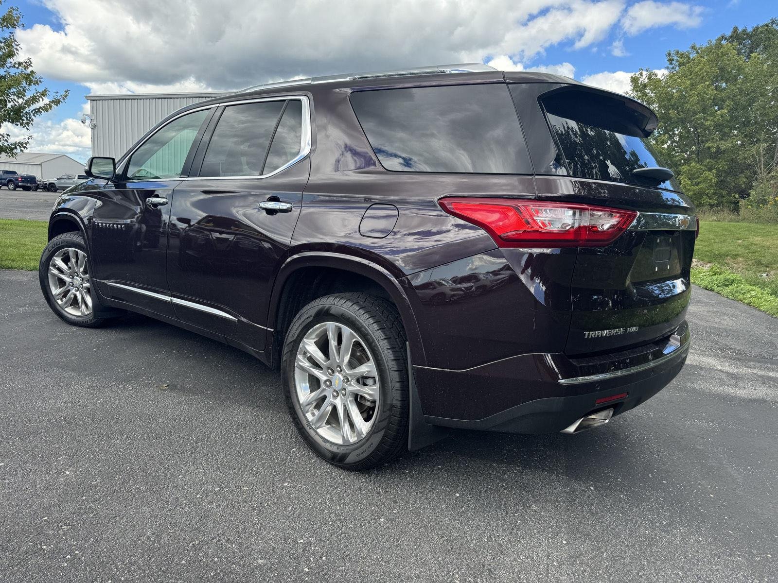 Used 2021 Black Cherry Metallic Chevrolet High Country image 2