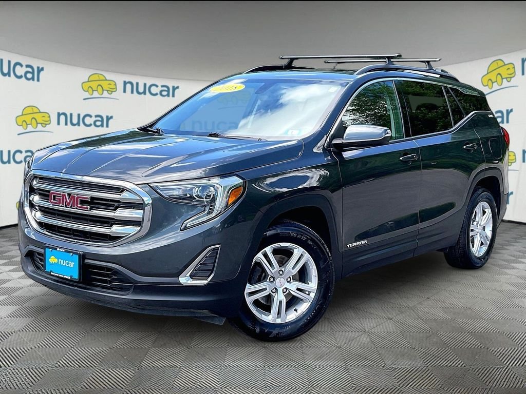 Used 2018 Gray GMC SLE image 3