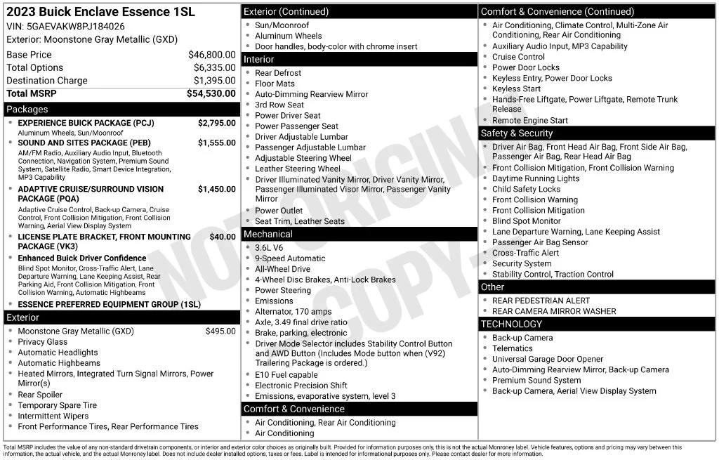 Certified Used 2023 Moonstone Gray Metallic Buick Essence image 41