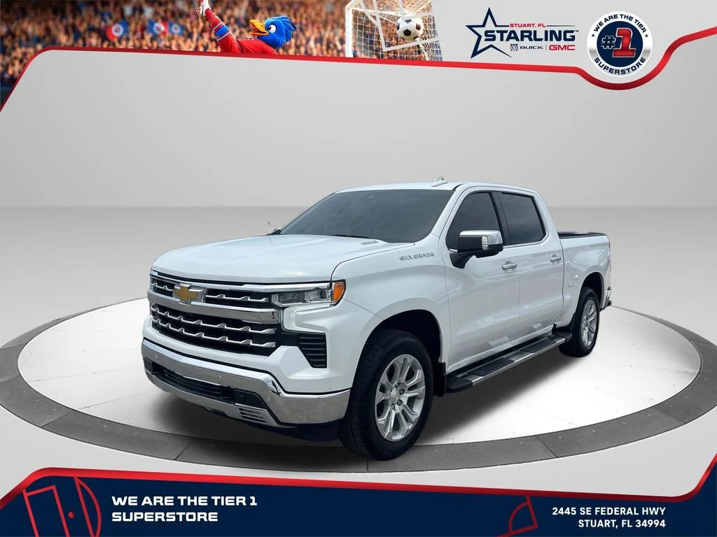 Used 2024 Summit White Chevrolet LTZ image 1