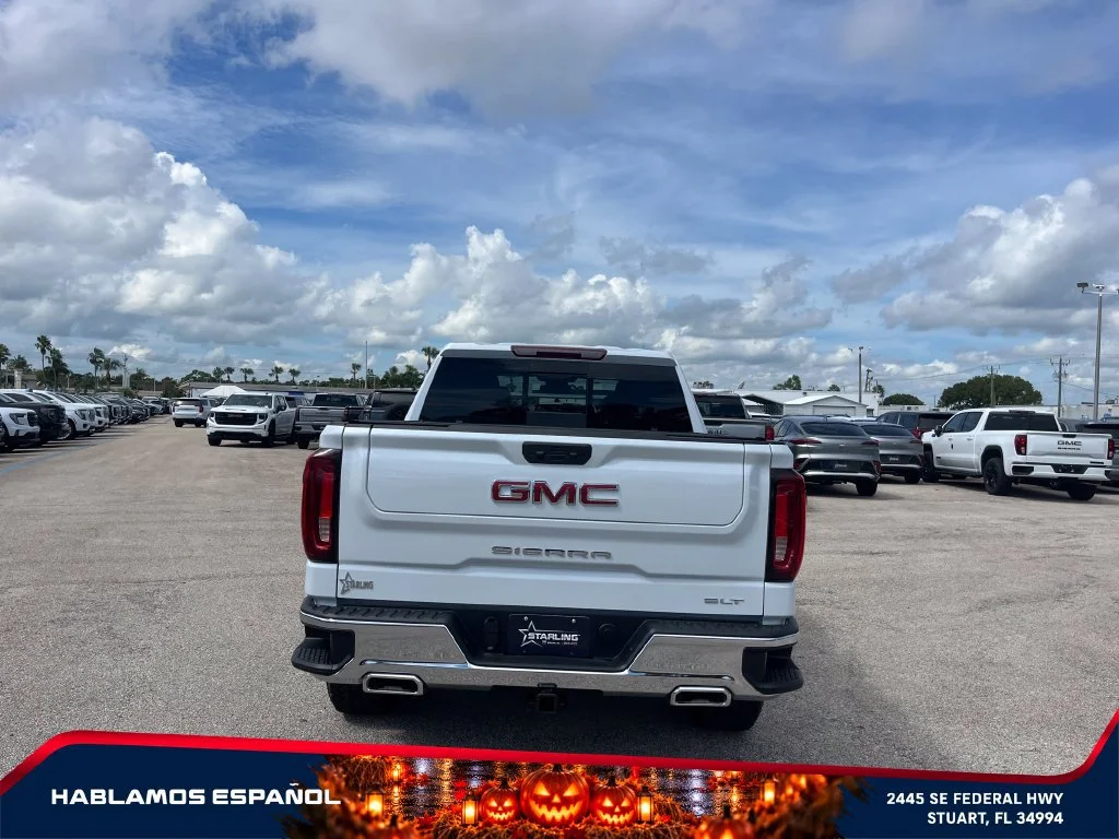 New 2026 Glacier White Tricoat GMC SLT image 6