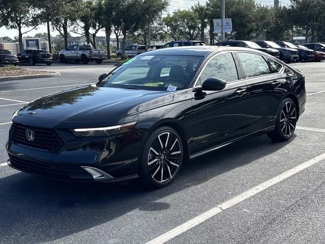 Certified Used 2023 Crystal Black Pearl Honda HYBRID TRG image 8