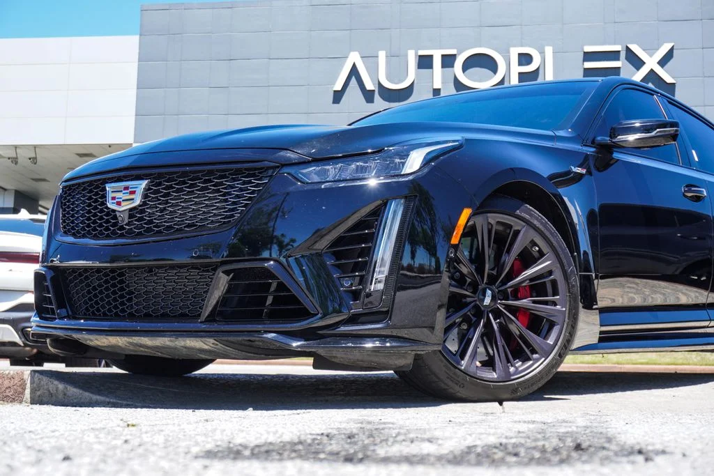 Used 2022 Black Cadillac V-Series image 2