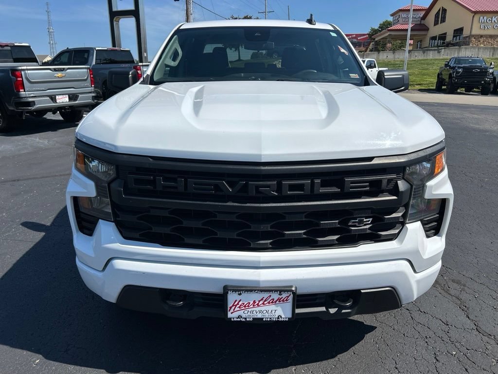 Used 2022 Chevrolet Silverado 1500 Custom with VIN 1GCPABEK7NZ629355 for sale in Kansas City