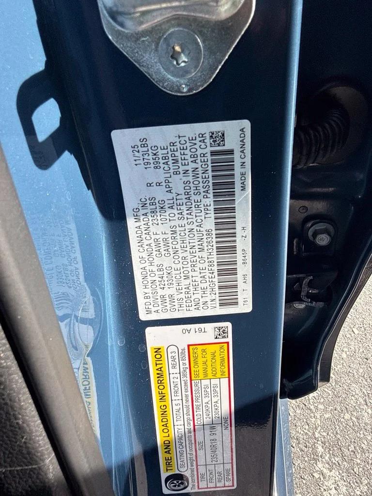Used 2026 Blue Honda Sport Touring image 26