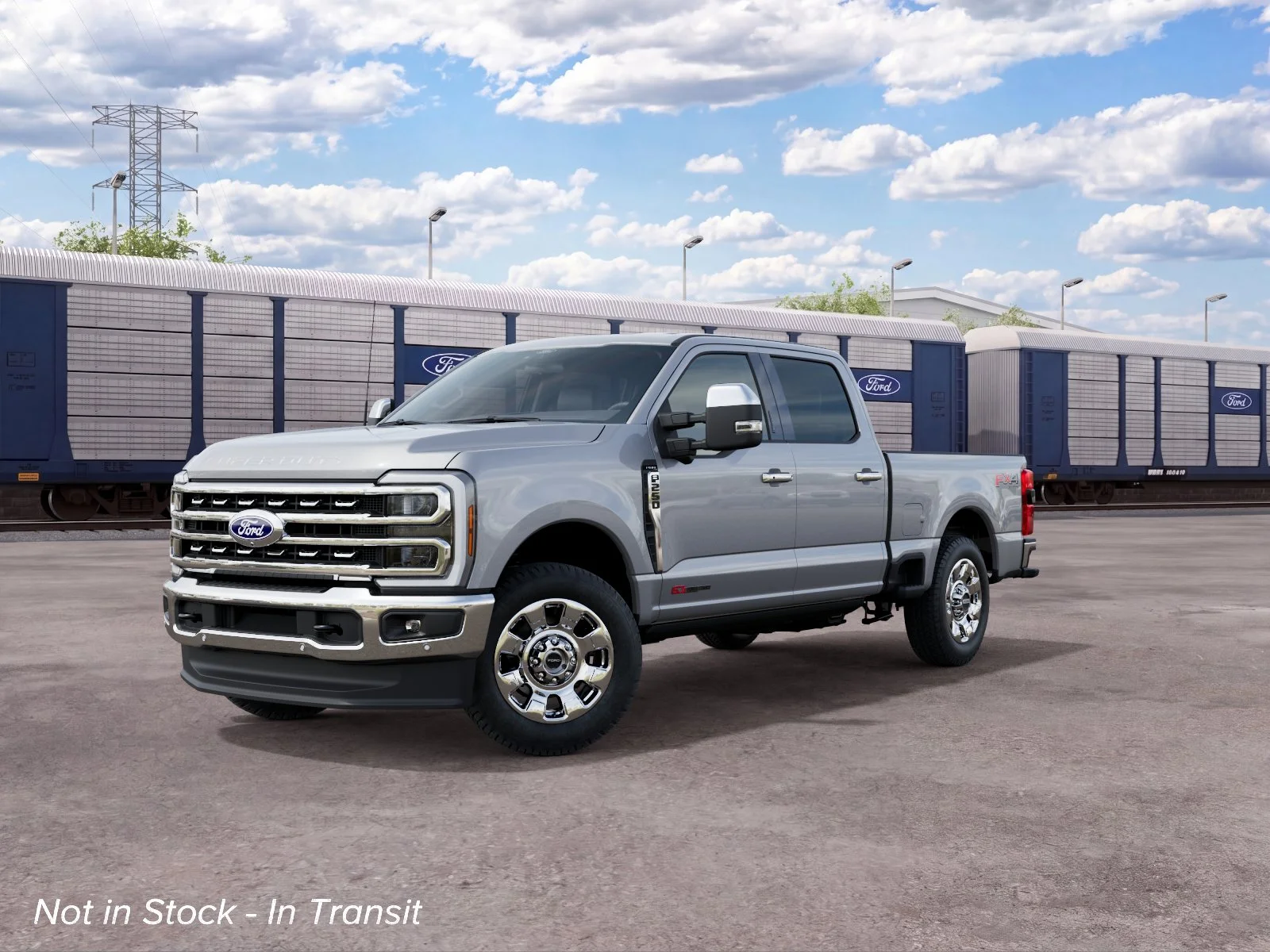 New 2027 Iconic Silver Metallic Ford F-250® Lariat® image 2