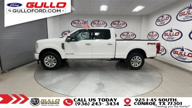 Certified Used 2022 White Metallic Ford Limited image 5