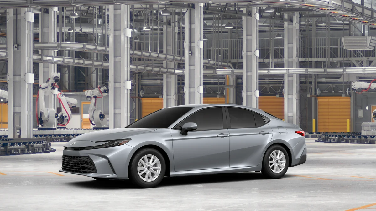 New 2026 Celestial Silver Metallic Toyota LE image 2