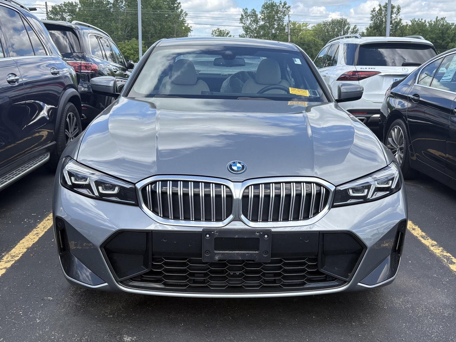 Used 2023 Skyscraper Grey Metallic BMW 330e xDrive image 2