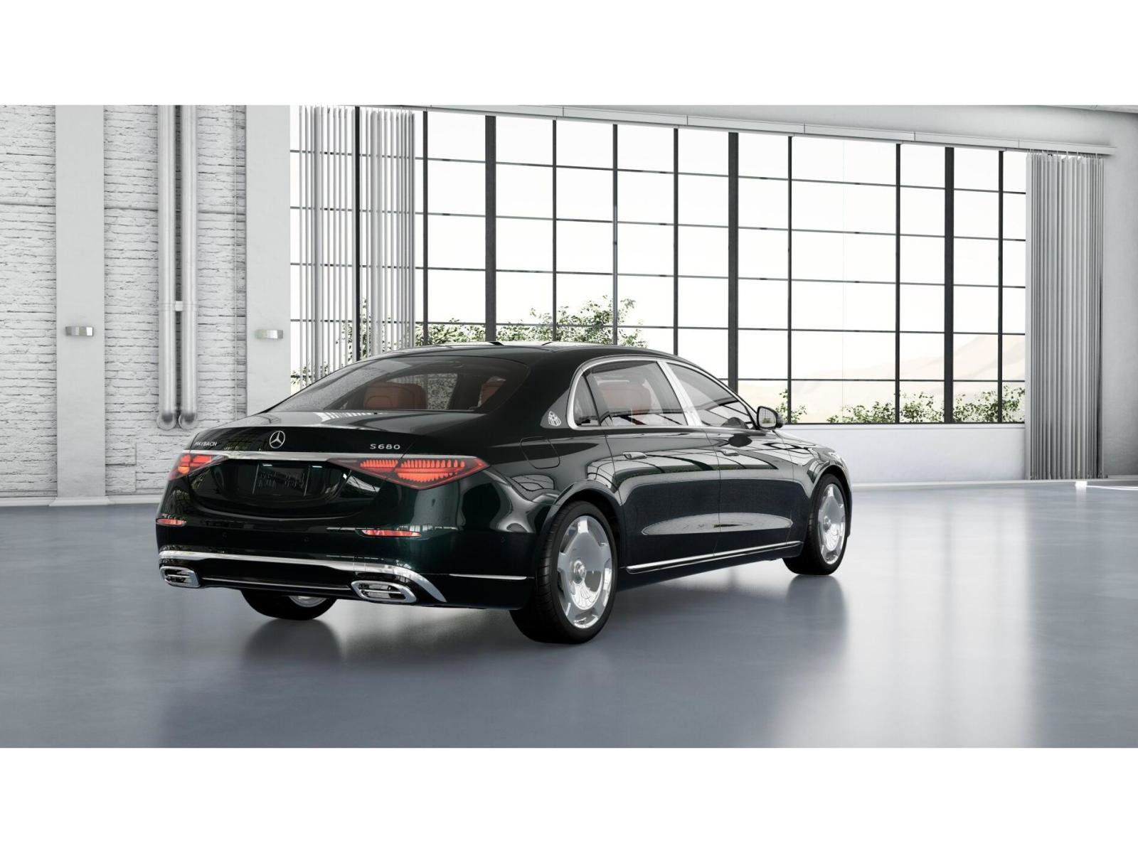 New 2026 Emerald Green Metallic Mercedes-Benz Maybach S 680 image 35