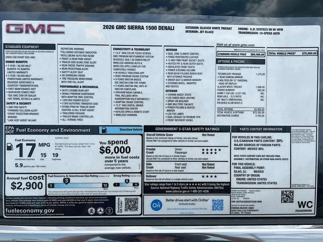 2026 GMC Sierra 1500 Denali - Photo 21