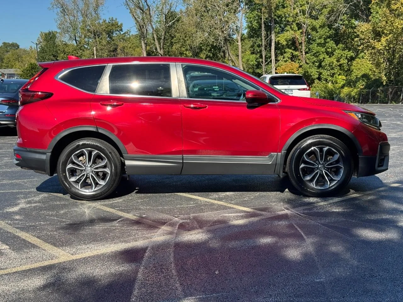 Used 2022 Red Honda EX-L image 3
