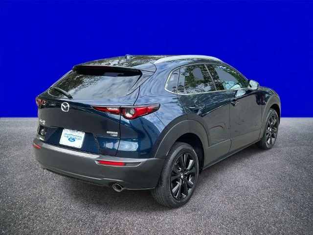 Certified Used 2024 Deep Crystal Blue Mica Mazda 2.5 Turbo Premium Package image 3