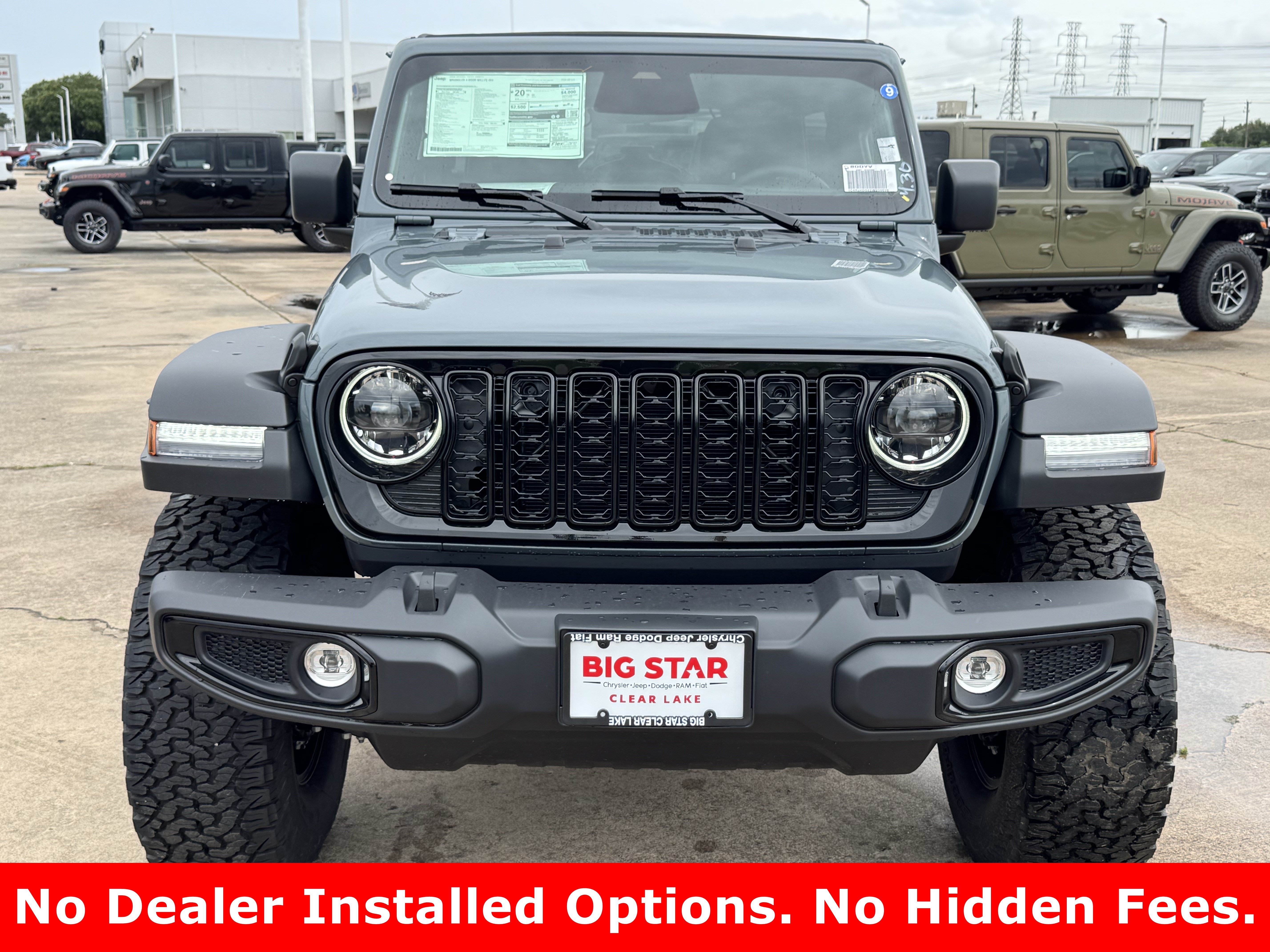 New 2026 Anvil Clear-Coat Exterior Paint Jeep Willys image 3