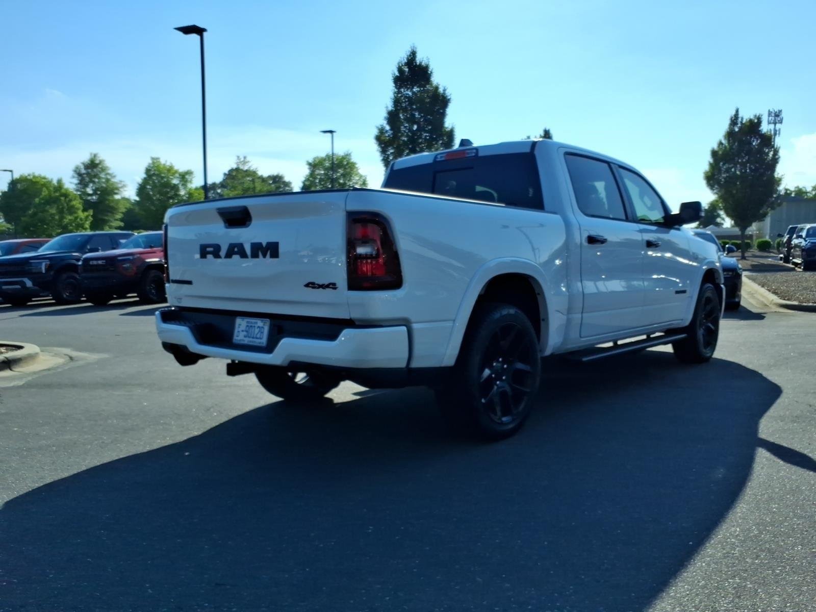 New 2026 Ivory White Tri-Coat Pearl-Coat Exterior Paint RAM Laramie image 2