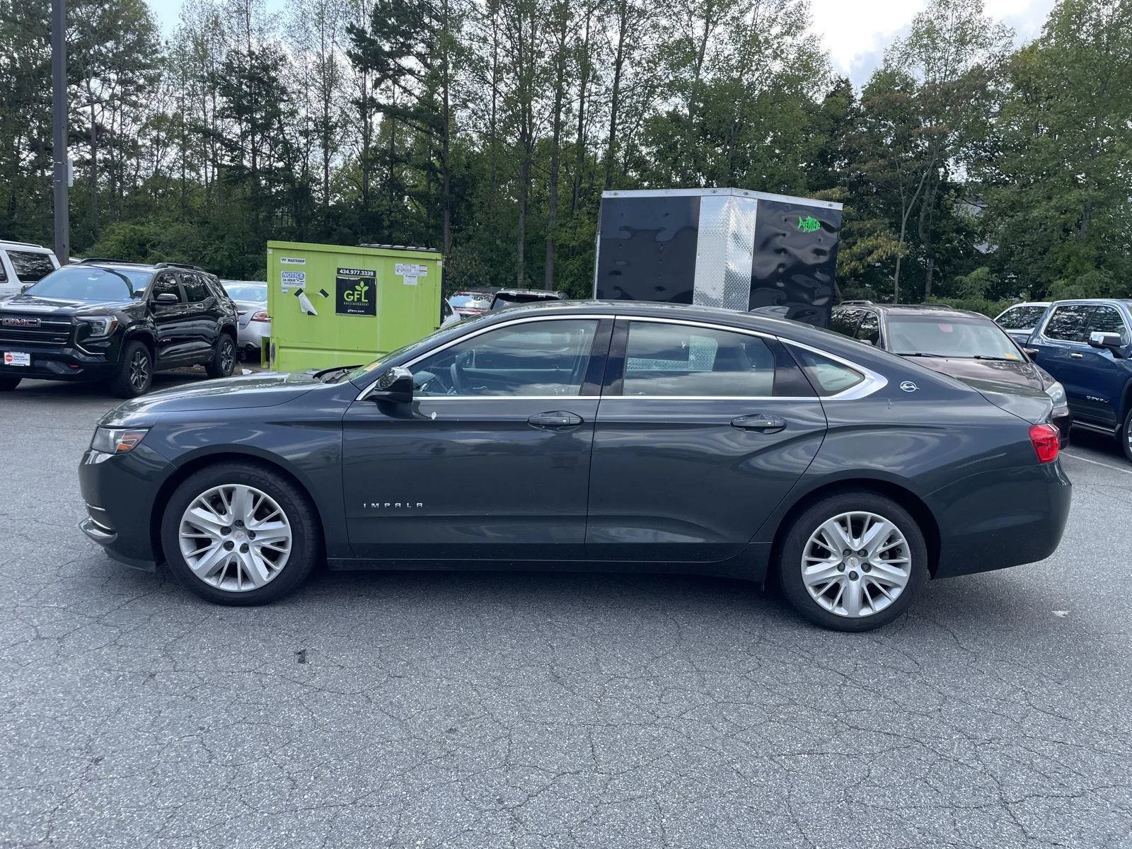 Used 2019 Nightfall Gray Metallic Chevrolet LS image 2